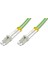 Lc-Lc Fiber Optik Patch Kablo, Multimode Om 5 50/125 Duplex, 3.0mm, Lszh, 1 Metre 1