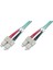 Sc-Sc Fiber Optik Patch Kablo, 1 Metre, Multimode, Duplex, 50/125, Om3 1