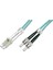LC-ST Fiber Optik Patch Kablo, Multimode OM 3 50/125 Duplex, 3.0mm, LSZH, 3 metre 1