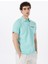 D4SM-TST3248 Mint Basic Düz Erkek Polo T-Shirt 1