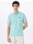 D4SM-TST3248 Mint Basic Düz Erkek Polo T-Shirt 2
