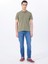 Orta Bel Slim Fit Mavi Erkek Denim Pantolon Vegas Slım - 1011 1