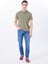 Orta Bel Slim Fit Mavi Erkek Denim Pantolon Vegas Slım - 1011 2