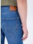 Orta Bel Slim Fit Mavi Erkek Denim Pantolon Vegas Slım - 1011 5