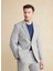 Slim Fit Gri Erkek Ceket BBSS25MBL013 1