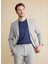 Slim Fit Gri Erkek Ceket BBSS25MBL013 2
