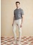 Normal Bel Düz Paça Standart Bej Erkek Pantolon BBSS25MPT005 2