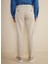 Normal Bel Düz Paça Standart Bej Erkek Pantolon BBSS25MPT009 4