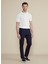 Normal Bel Düz Paça Standart Lacivert Erkek Pantolon BBSS25MPT005 2