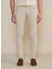 Normal Bel Düz Paça Standart Bej Erkek Pantolon BBSS25MPT010 2
