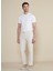 Normal Bel Düz Paça Standart Bej Erkek Pantolon BBSS25MPT017 2