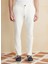Normal Bel Düz Paça Standart Kırık Beyaz Erkek Pantolon BBSS25MPT009 5