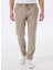 Gmg Fırenze Normal Bel Normal Paça Jogger Bej Erkek Pantolon GU25MSS01010 1