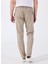 Gmg Fırenze Normal Bel Normal Paça Jogger Bej Erkek Pantolon GU25MSS01010 4