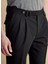 Normal Bel Düz Paça Standart Siyah Erkek Pantolon BBSS25MPT018 5