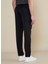 Normal Bel Düz Paça Standart Siyah Erkek Pantolon BBSS25MPT024 5