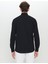 Slim Fit Düğmeli Yaka Siyah Erkek Gömlek ACE020252157_SYH 5