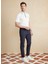 Normal Bel Düz Paça Standart Lacivert Erkek Pantolon BBSS25MPT022 2