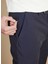 Normal Bel Düz Paça Standart Lacivert Erkek Pantolon BBSS25MPT022 5