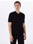 Gmg Fırenze Polo Yaka Slim Fit Siyah Erkek Kazak GU25MSS04016 3