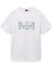 NP0A4IEA2061-S-VANNI Prt Ss Beyaz Relaxed Erkek T-Shirt 5