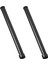 2x Siyah Duş Uzatma Borusu 30CM Uzunluk Mikser Pirinç Borular Banyo (Yurt Dışından) 1