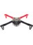 F450 Drone Kamera Alev Tekerlek Kıt 450 Çerçeve Rc 4 Eksenli Multikopter Quadcopter Siyah+Kırmızı (Yurt Dışından) 1