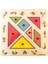 Ahşap Tangram Puzzle 30X30 1
