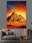 Çöl Piramitleri Dekoratif Kanvas - Mdf Ahşap Tablo 2