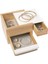 Stowit Tasarım Takı Kutusu - Modern Takı Box Geheimfaechern Yüzükler, Bileklikler, Saatler, Kolyeler, Küpeler ve Aksesuarlar Için, Ahşap/metal, Ahşap, Weiß / Natur, Mini 1