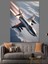 Jet Uçağı Dekoratif Kanvas - Mdf Ahşap Tablo 2