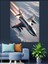 Jet Uçağı Dekoratif Kanvas - Mdf Ahşap Tablo 3