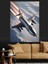 Jet Uçağı Dekoratif Kanvas - Mdf Ahşap Tablo 4