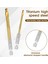 6 Adet Titanyum Kaplamalı Hss Büküm Matkap Uçları, 3-8mm Altıgen Saplı Tırtıklı Kesme Ucu Spiral Testere (Yurt Dışından) 3