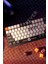 Mekanik Oyuncu Klavyesi Red Switch Retro Dizayn 9 Işık Animasyonlu Rainbow LED Işıklı Gaming Klavye 3
