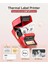 B21S Kırmızı Renk Bluetooth Taşınabilir Termal Etiket Yazıcı V4 2