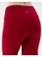 Kırmızı Şortlu Yoga Pantolon Ince Dökümlü Yoga Pantolon 4