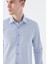 Açık Mavi Slim Fit Klasik Yaka Uzun Kol Klasik Model Gömlek 3