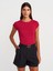 31779 Bisiklet Yaka Basic T-Shirt-Siyah 1