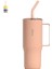 Paslanmaz Çelik Buz Bardağı Basit Isı ve Soğuk Yalıtım Kolu Pipetli Araba Kahve Bardağı (Yurt Dışından) 1