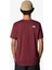 M Ss Sımple Dome Erkek Bordo T-Shirt NF0A87NG0VO1 3
