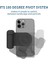 Magneetik Telefon Tutacağı Bt Bağlantılı iPhone 14/13/12/11 Serisi Android Için Kablosuz Şarjlı (Yurt Dışından) 5