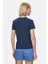 Isolde Açık Sarı Bisiklet Yaka Baskılı Standard Fit Kadın Tshirt 4