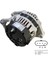 12V Alternatör Dinamo Delco Tipi 120 A (2-Fiş) (F-L) Chevrolet Captıva 2.0 D-Opel Antara 2.0 Cdtı 3