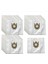 Hoover Için Toz Filtre Torbası Tip H60 H30 H52 Enıgma Te7 TE70 TEN2400 Arıanne Telıos T2100 T2599 T2615 T2621 T2740 T2760 (Yurt Dışından) 1