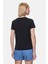 Isolde Açık Sarı Bisiklet Yaka Baskılı Standard Fit Kadın Tshirt 4