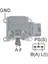 12V Kömürlü Konjektör Motorcraft Tipi (A-S-I) (3 Fiş Oval Soket) (Gri) Ford Ranger 1