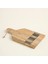 Sanian Sunum Tahtası 39X20 cm Natural-Lacivert 3