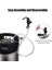 Ball Lock Bira Hattı Tertibatı, 20 Inç Piknik Musluğu Musluğu ve Cornelius Şarap Yapımı Için Bağlantı Kesme Ev Yapımı Bira Soda Dağıtım Bağlantı Parçası (Yurt Dışından) 4