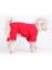 Köpek Kıyafeti Polar Tulum Red Color 4